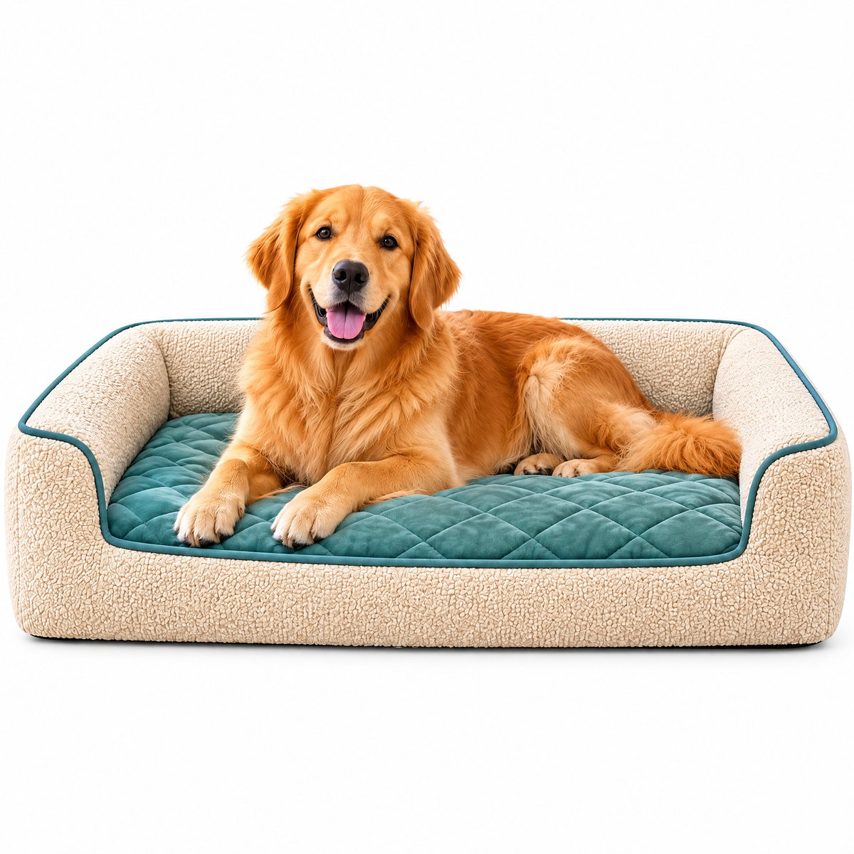 Uehioa™ Orthopedic Bolster Dog Bed full product view