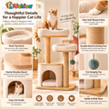 Uehioa™ Modern Multi-Level Cat Tree product details