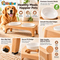 Uehioa™ Elevated Double Pet Bowl Stand product details